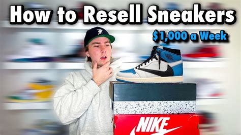 how to resell used sneakers